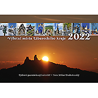 obrázek Výletní místa Libereckého kraje 2022 – stolní týdenní