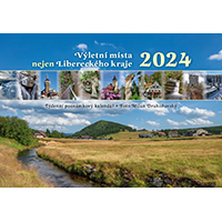 obrázek Výletní místa Libereckého kraje 2024 – stolní týdenní