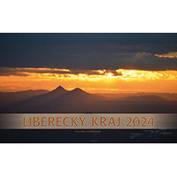 obrázek Liberecký kraj 2024 – nástěnný měsíční