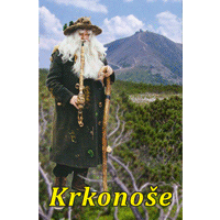 obrázek Krkonoše a Mumlavský vodopád – měnící se obrázek (lentikulár)