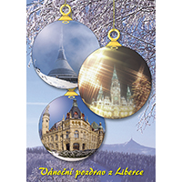 obrázek Liberec, vánoční pozdrav