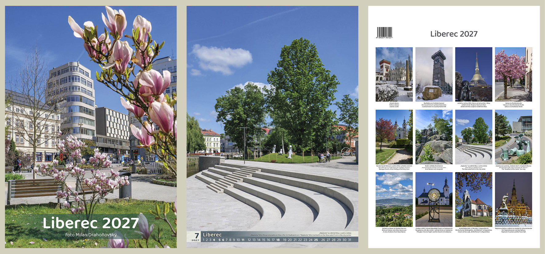 obrázek Liberec 2027 – nástěnný měsíční