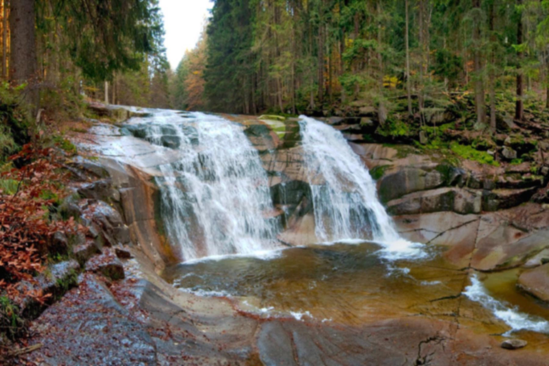 obrázek Ještěd stavba/lanovka – měnící se obrázek (lentikulár)